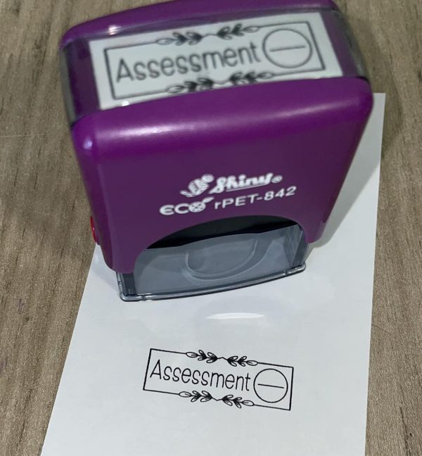 14mmx38mm self inking stamp
