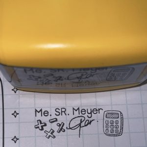 14mmx38mm self inking stamp - Mathematics