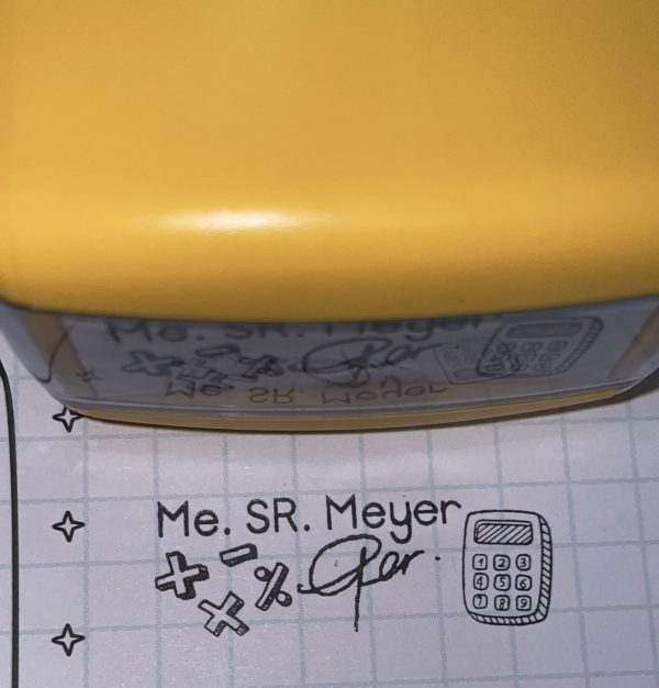 14mmx38mm self inking stamp - Mathematics