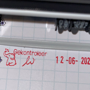 10mmx45mm adjustable date stamp - Elephant