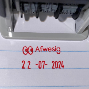S302 10mmx25mm adjustable date stamp (Short wording only – Text size above date 5mm)