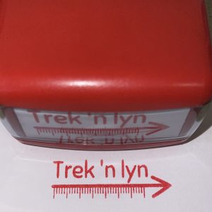 Trek ‘n lyn - 14mmx38mm self inking