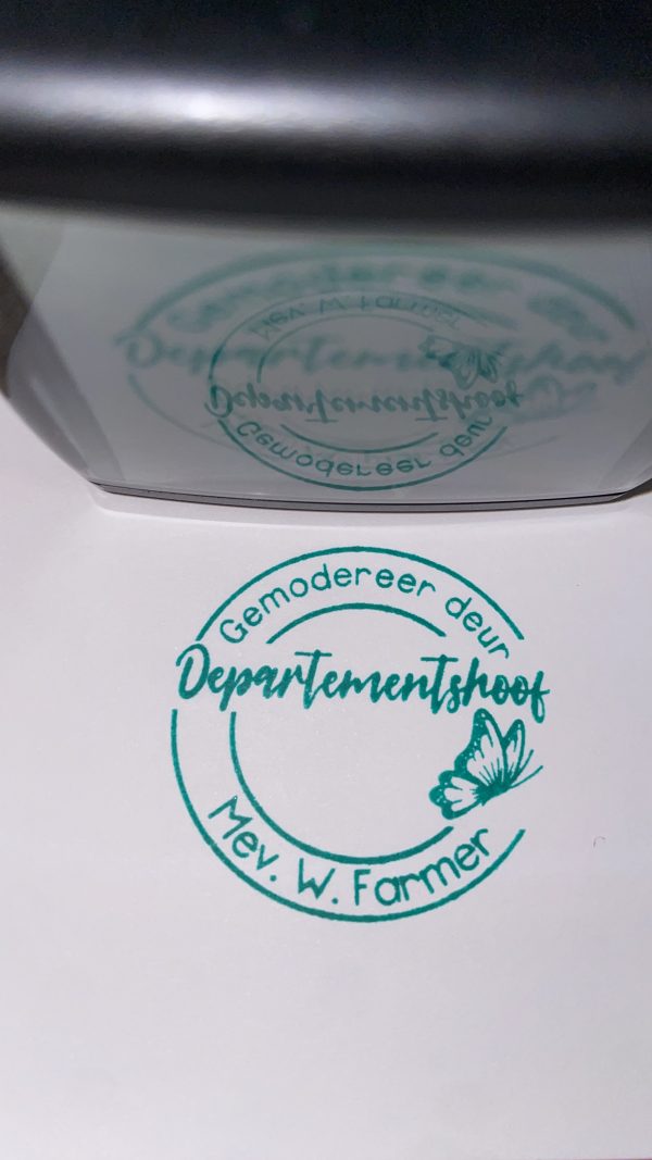 42mmx42mm self inking stamp - Image 2
