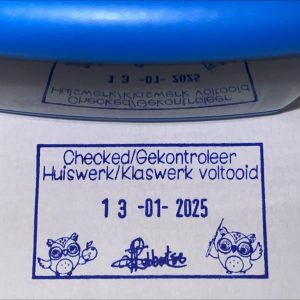 Owl - 24mmx41mm adjustable date stamp