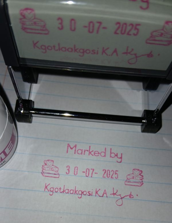 30mmx50mm Heavy Duty adjustable date stamp