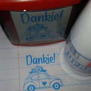 Beetle 32mmx32mm self inking stamp