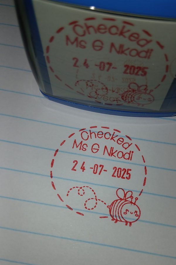 Bee 32mmx32mm adjustable date stamp