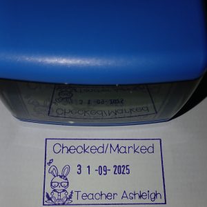 Bunny 24mmx41mm adjustable date stamp