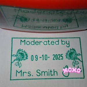 Protea 30mmx50mm adjustable date stamp
