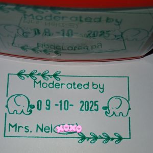 Elephant 30mmx50mm adjustable date stamp