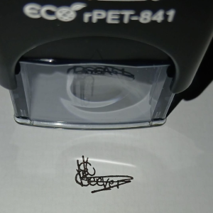 10mmx26mm signature stamp