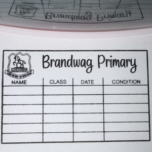 School Book Stamp - 64mmx40mm self inking