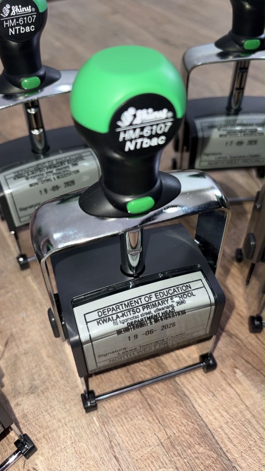 64mmx40mm Heavy Duty Adjustable Date Stamp - Image 2