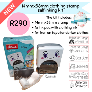 Clothing Marker Kit - Only available in black clothing ink